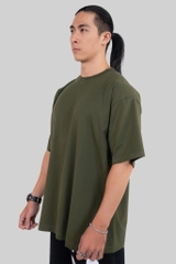 Áo Thun Thể Thao 4 Chiều Love & Fit - Xanh Olive