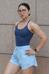 Quần Short Thể Thao 2 Lớp ANYWEAR - Xanh Baby