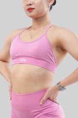 Áo Halter Bra EMPOWHER SEAMLESS - Viva Magenta