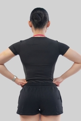 Áo Thun Ôm EMPOWHER - Đen