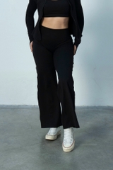 Quần Tập Gym Thể Thao Dài Ống Rộng - The Noir