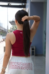 Áo Tank Top SUMMERSQUAT - Đỏ