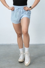 Quần Short Thể Thao 2 Lớp ANYWEAR - Xanh Baby