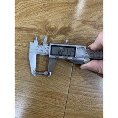 Ốc lục giác Inox M6 dài 2,2cm ren 1,6cm  + đai ốc