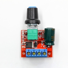 Điều Khiển Tốc Độ Động Cơ Mini 5a 90w Pwm DC-DC 4.5v-35v 12v 24v