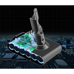 Phụ kiện hút bụi Dyson V7-SV11 đóng lại như zin và vỏ mạch zin cho thợ đóng lại.