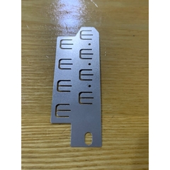 Miếng kẽm B1 Vinfast dầy 0,2-0,25mm