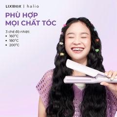 Máy uốn tóc Halio tạo xoăn sóng nước Hippie