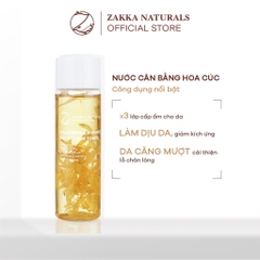 Toner (Nước Cân Bằng) Hoa Cúc Zakka Naturals Calendula & Honey Balancing Toner 150ml