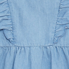 Váy denim + quần lót - 2 món - XANH DƯƠNG