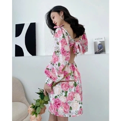 Đầm Hoa Thương Hiệu Lamcoco