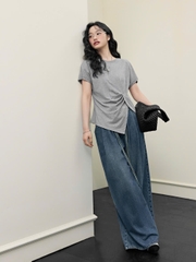 Quần Jean Ống Rộng Thương Hiệu Kuose