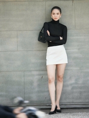 Chân váy mini tafeta Lorie skirt thương hiệu HUONG BOUTIQUE