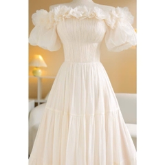 Đầm Dài Xòe Thương Hiệu Sò Vintage