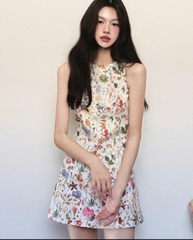 Đầm hoạ tiết hoa