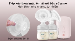 Máy hút sữa điện đôi Philips Avent Eureka SCF393.11