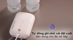 Máy hút sữa điện đôi Philips Avent Eureka SCF393.11