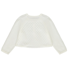 Áo len cardigan dài tay kiểu dáng lạ mắt cho bé gái