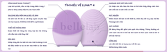 Máy rửa mặt FOREO LUNA 4 cao cấp mát-xa trẻ hoá da bằng sóng âm T-sonic phiên bản cho da thường