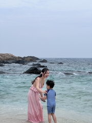 Đầm dài 2 dây thương hiệu CHEN.INSPIRED