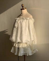Áo tay dài bẹt vai thương hiệu Darling.ISM