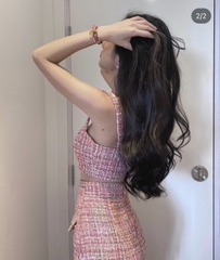 Set đồ áo, váy và vest vải tweed của thương hiệu Hương Boutique