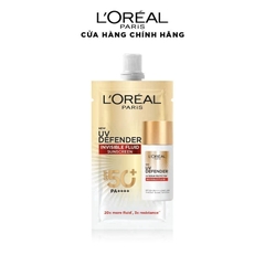 Bộ Serum siêu cấp ẩm L'Oreal Paris Revitalift Pure Hyaluronic Acid 1.5% 30ml & Kem chống nắng UV Defender Serum SPF 50++