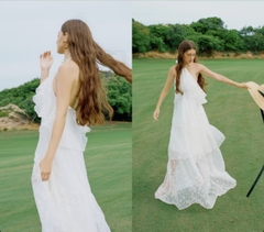 Đầm yếm xòe thương hiệu NUDIEYE