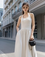 Đầm dài xòe nhẹ thương hiệu RECHIC