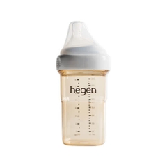 Bình sữa Hegen PPSU 240ml núm ti size M từ 3 – 6 tháng