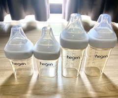 Bình sữa Hegen PPSU 240ml núm ti size M từ 3 – 6 tháng