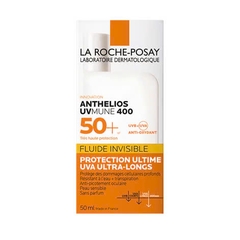 Sữa Chống Nắng Mỏng Nhẹ Lâu Trôi Giúp Bảo Vệ Da Tối Ưu La Roche-Posay Laboratoire Dermatologique Anthelios Uvmune 400 Invisible Fluid 50ML
