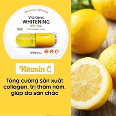 Sét 5  Mặt Nạ Dưỡng Trắng Da BNBG Vita Genic Whitening Jelly Mask