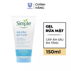 Sữa Rửa Mặt Simple lành tính và hiệu quả cho mọi loại da 150ml