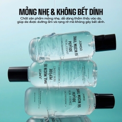 Tinh chất dưỡng da ốc sên giúp ngăn ngừa lão hóa JUMISO Snail Mucin 95+ Peptide 50ml