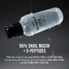 Tinh chất dưỡng da ốc sên giúp ngăn ngừa lão hóa JUMISO Snail Mucin 95+ Peptide 50ml