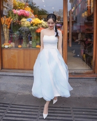 Đầm dài tiểu thư