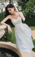 Đầm dài tiểu thư