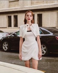 Đầm Renee và áo khoác  ngắn tay Renee