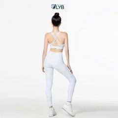 Set đồ thể thao LYB áo không tay và quần legging dài