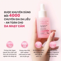Serum Giảm Mụn, Mờ Thâm Đỏ, Thu Nhỏ LCL Derladie Laboratoire Pore Tightening Ampoule Niacinamide 20% + Zic PCA 1% 30ml