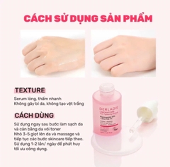 Serum Giảm Mụn, Mờ Thâm Đỏ, Thu Nhỏ LCL Derladie Laboratoire Pore Tightening Ampoule Niacinamide 20% + Zic PCA 1% 30ml