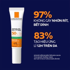 Kem chống nắng La Roche-Posay bảo vệ da khỏi tia UV dài và kiềm dầu 12H Anthelios UVMUNE 400 Gel-Cream 15ml