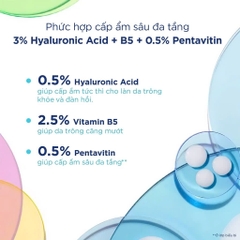 Tinh chất Simple Hyaluronic Acid + B5* Booster Serum cấp ẩm sâu đa tầng 30ml