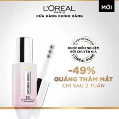 Dưỡng chất chăm sóc vùng da quanh mắt L’oréal Paris Glycolic- Bright Dark Circle Eye Serum 20ml