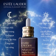 Bộ đôi phục hồi - Tinh chất Estee Lauder Advanced Night Repair 7ml, Kem dưỡng Supreme 5ml