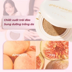 Cushion Kiềm Dầu, Nâng Tone IPKN Personnal Tone Cover /15g