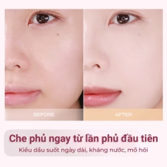 Cushion Kiềm Dầu, Nâng Tone IPKN Personnal Tone Cover /15g