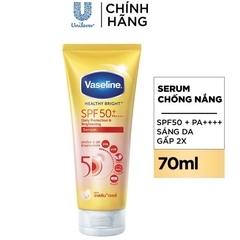 Serum chống nắng Vaseline 50x lọc 98% tia UV 70ml