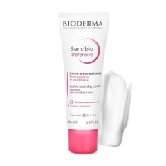 BIODERMA Kem Dưỡng Ẩm Bioderma Làm Dịu Dành Cho Da Nhạy Cảm Sensibio Defensive 40ml